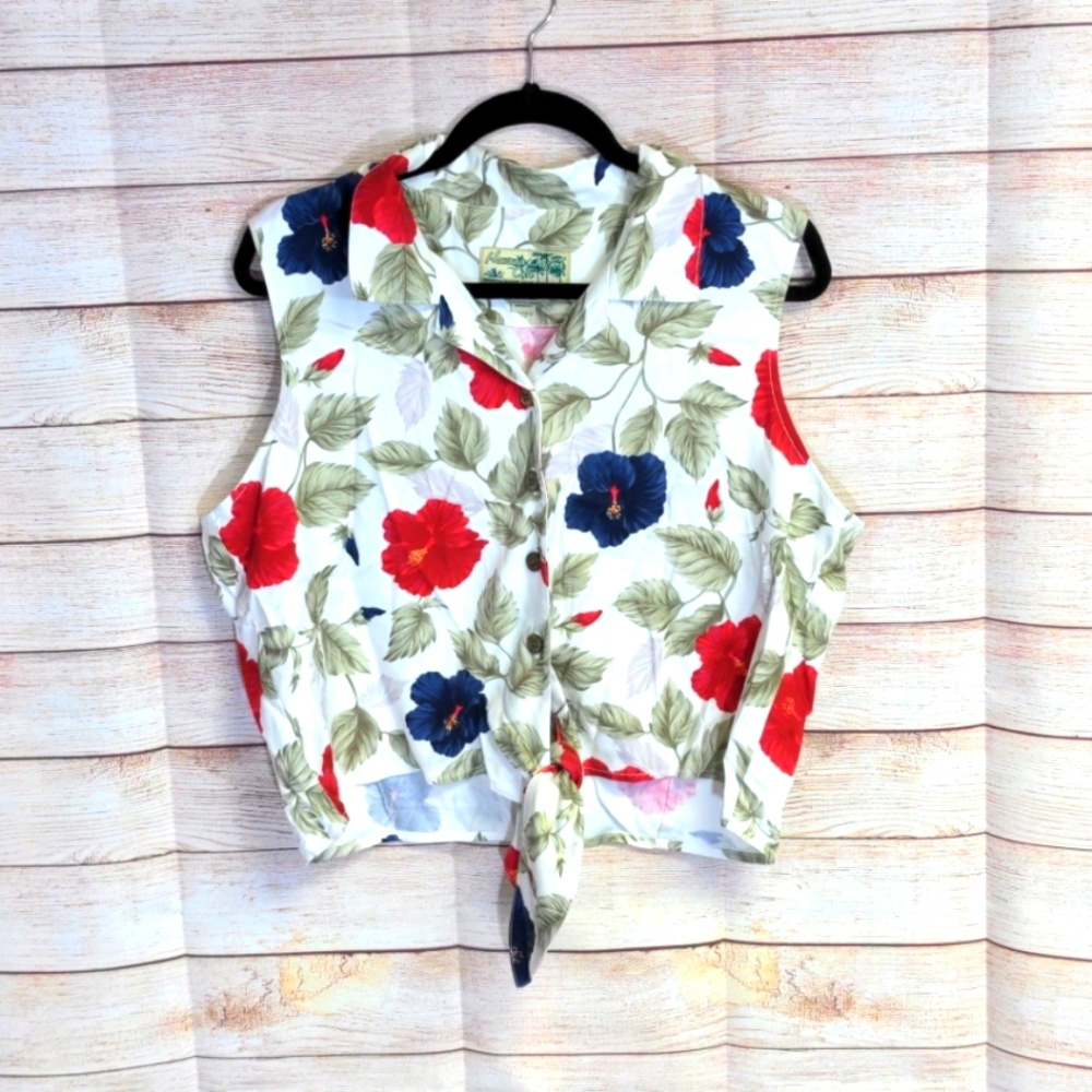 Havana Jack's Cafe Hawaiian Tank Tip